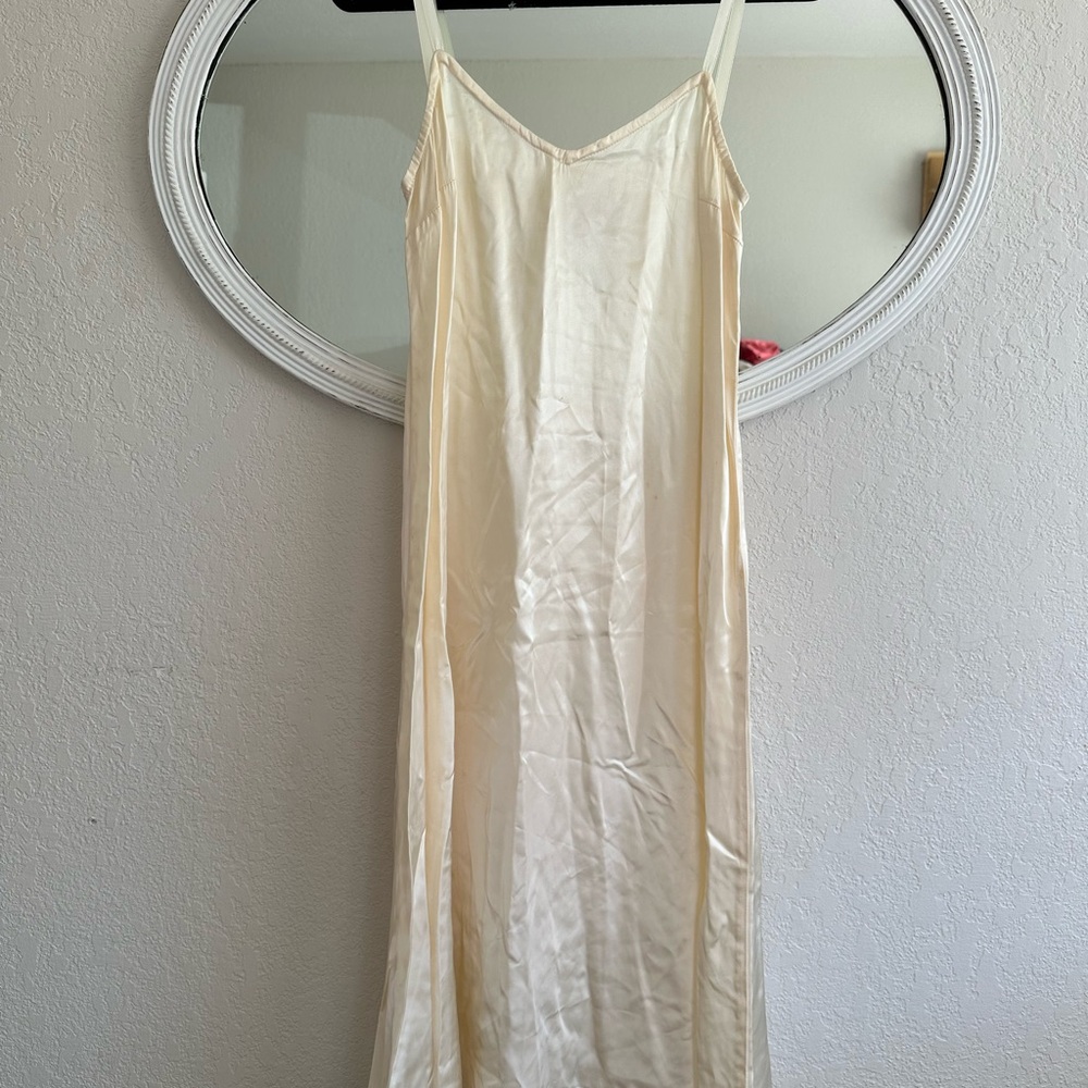 Vintage Gunne Sax Satin Slip Dress
